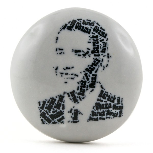 Möbelknöpfe Möbelgriffe Möbelknopf Porzellan Keramik Barack Obama